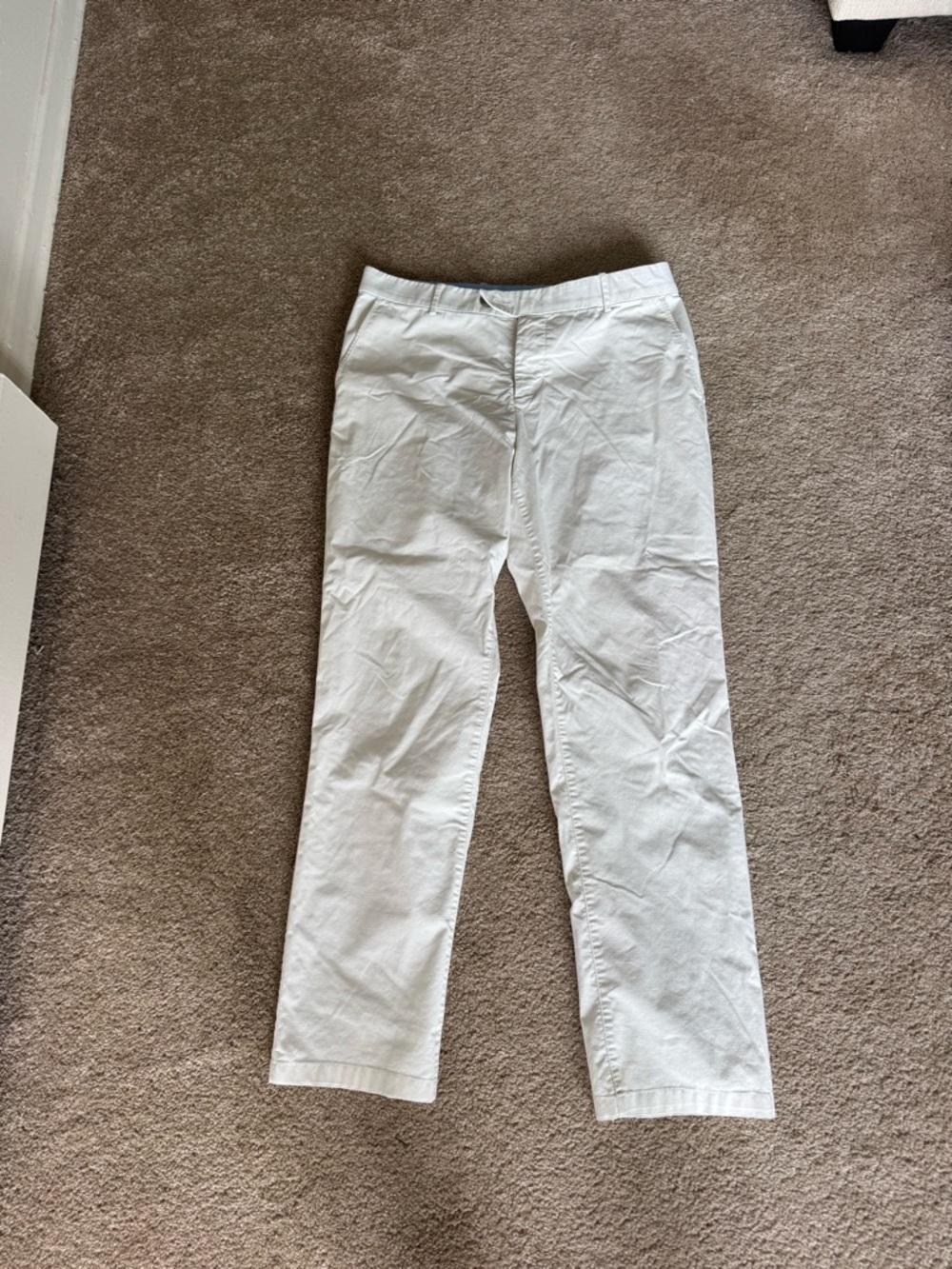 Nike Men's White Chino Pants